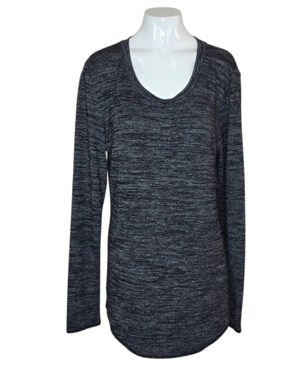 Philosophy Long Sleeve Stretch Rayon Shirt, Size Large Womens